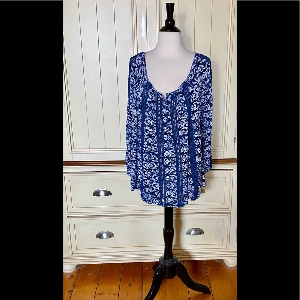 🍀Lucky Brand Boho Top🍀